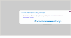 Desktop Screenshot of abcity.dk